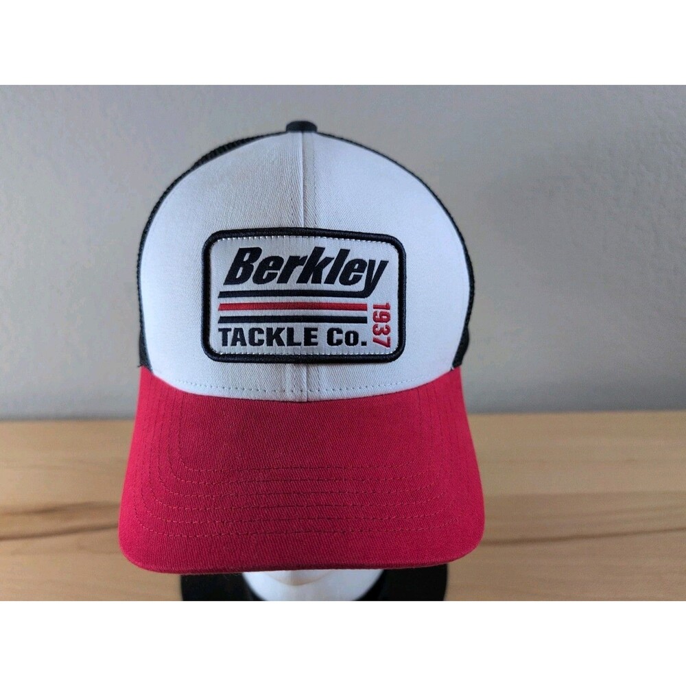 Berkley Trucker Hat Red White Blue Big Bass Open 2024 Lake Fork Texas